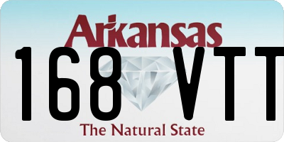 AR license plate 168VTT