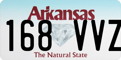 AR license plate 168VVZ