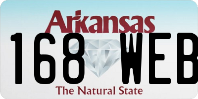AR license plate 168WEB