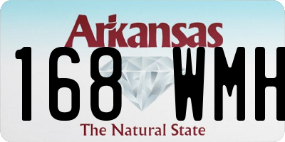 AR license plate 168WMH