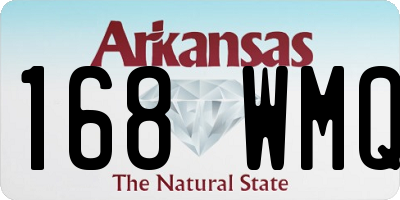 AR license plate 168WMQ