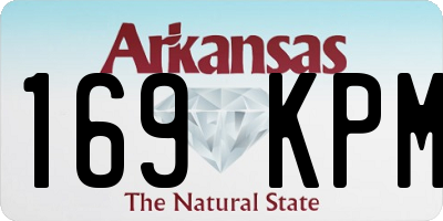 AR license plate 169KPM