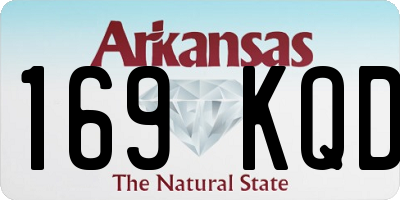 AR license plate 169KQD