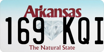 AR license plate 169KQI