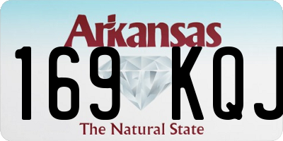 AR license plate 169KQJ