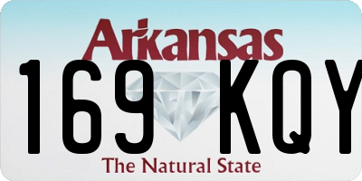 AR license plate 169KQY