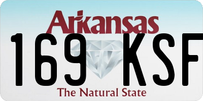 AR license plate 169KSF