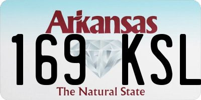 AR license plate 169KSL