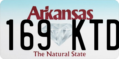 AR license plate 169KTD