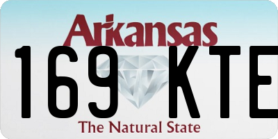 AR license plate 169KTE