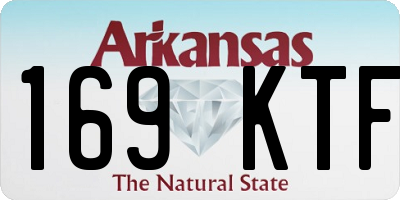 AR license plate 169KTF