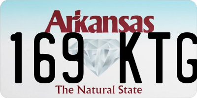 AR license plate 169KTG