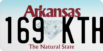 AR license plate 169KTH