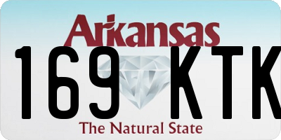AR license plate 169KTK