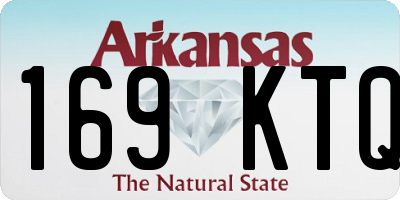 AR license plate 169KTQ