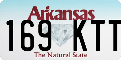 AR license plate 169KTT