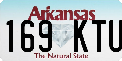 AR license plate 169KTU