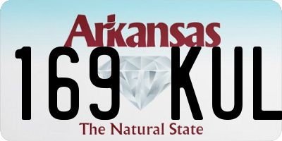 AR license plate 169KUL