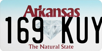 AR license plate 169KUY