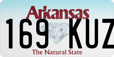 AR license plate 169KUZ