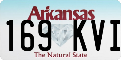 AR license plate 169KVI