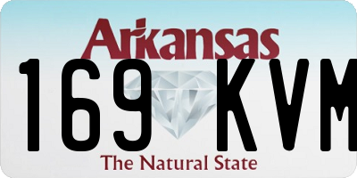 AR license plate 169KVM