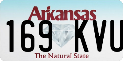 AR license plate 169KVU