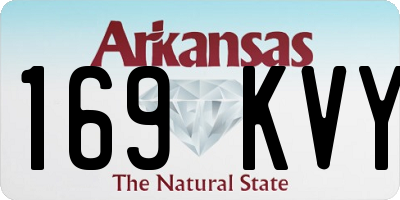 AR license plate 169KVY