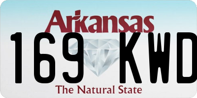 AR license plate 169KWD