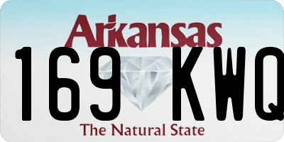 AR license plate 169KWQ