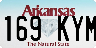 AR license plate 169KYM
