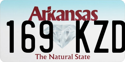 AR license plate 169KZD