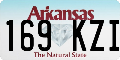 AR license plate 169KZI