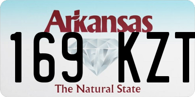 AR license plate 169KZT