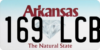 AR license plate 169LCB