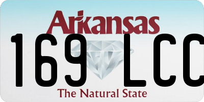 AR license plate 169LCC
