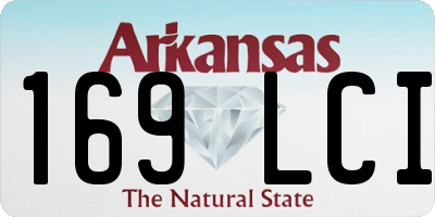 AR license plate 169LCI