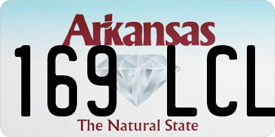 AR license plate 169LCL