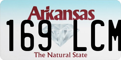 AR license plate 169LCM