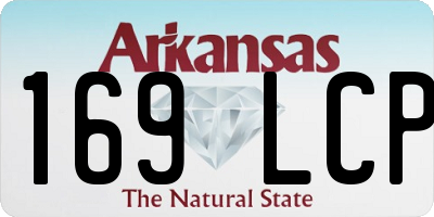 AR license plate 169LCP
