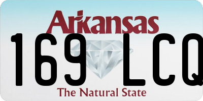 AR license plate 169LCQ