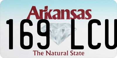 AR license plate 169LCU