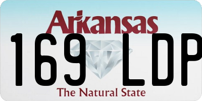 AR license plate 169LDP