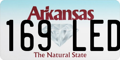 AR license plate 169LED