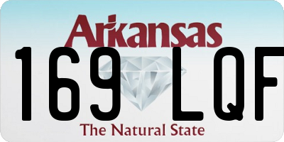 AR license plate 169LQF
