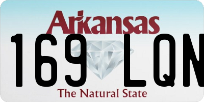AR license plate 169LQN