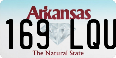 AR license plate 169LQU