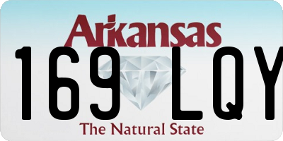 AR license plate 169LQY