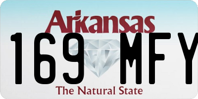 AR license plate 169MFY