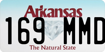 AR license plate 169MMD